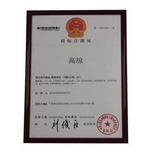 Patent certificate